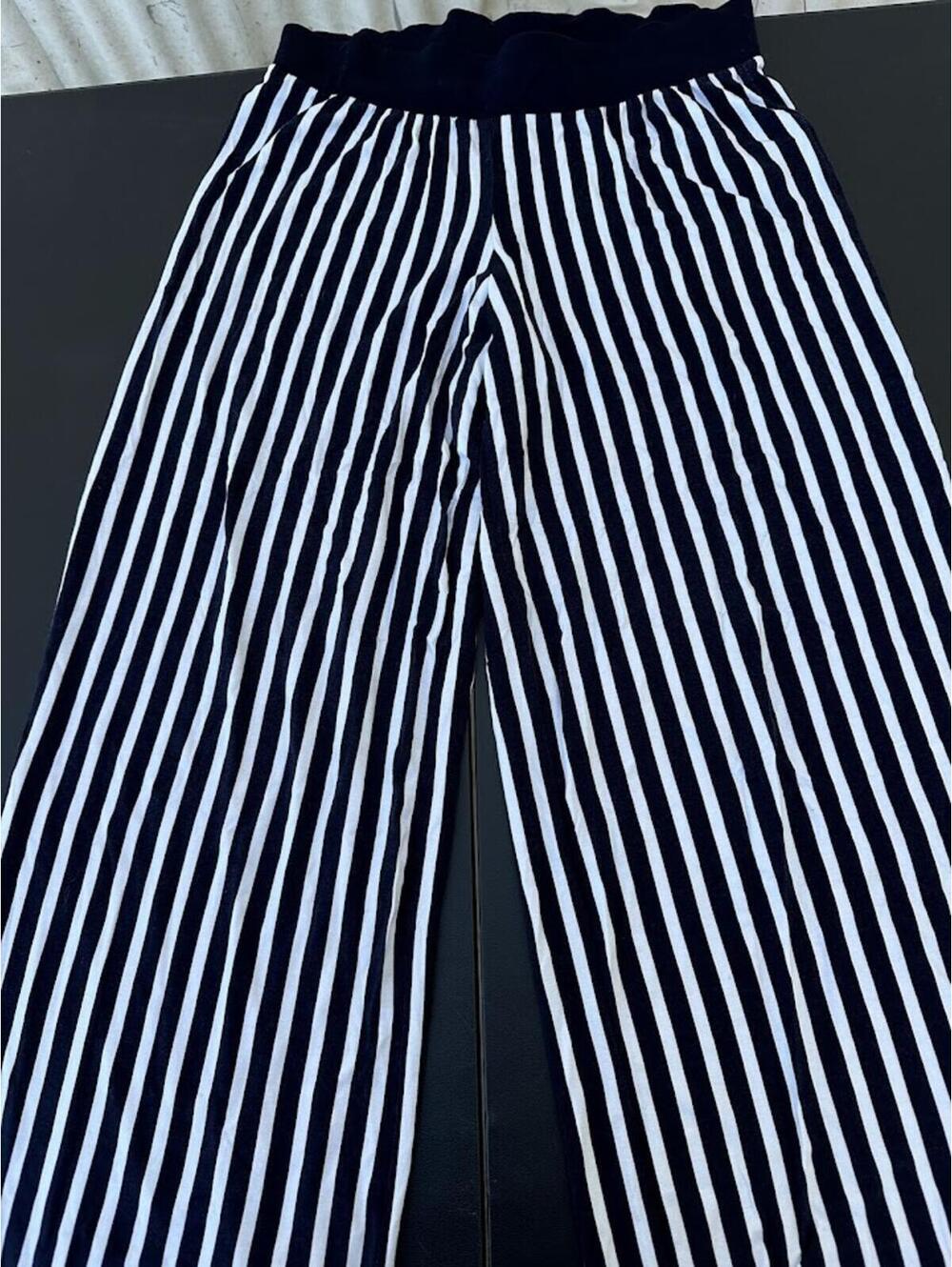 Lauren Ralph Lauren Stripe Wide Leg Pants
